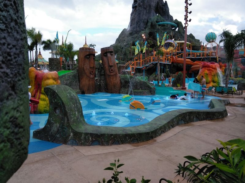 Little Splashers Get Their Own Corners Of The Island