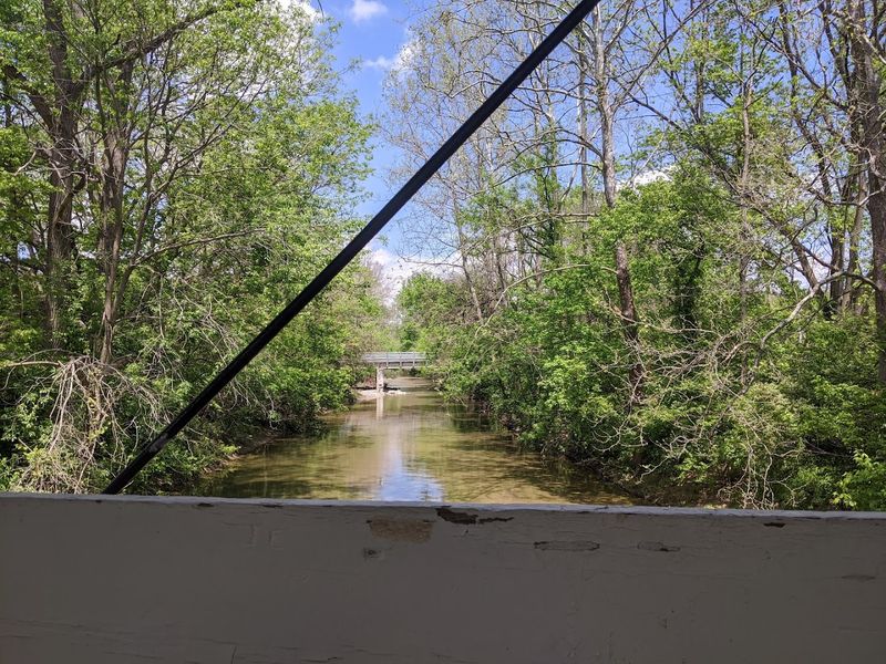 Little Twin Creek and the Scenery Around the Bridge