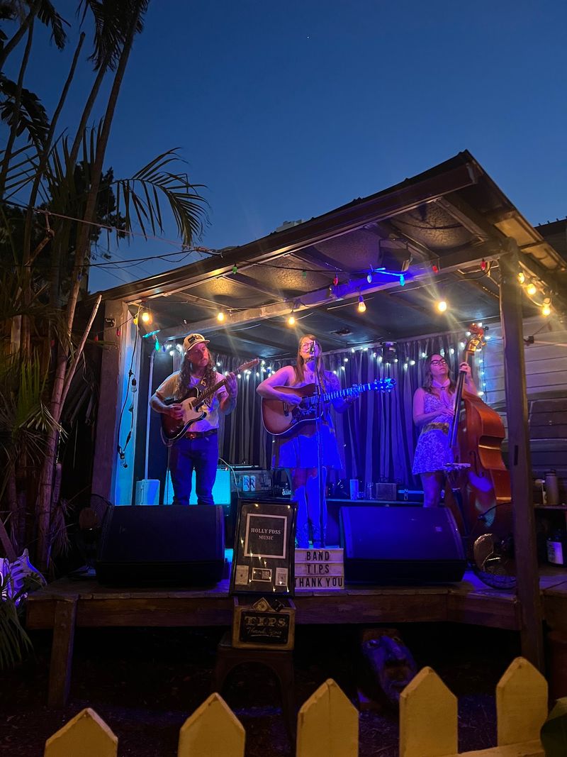 Live Music Adds To The Fun Backyard Vibe Live Music Adds To The Fun Backyard Vibe