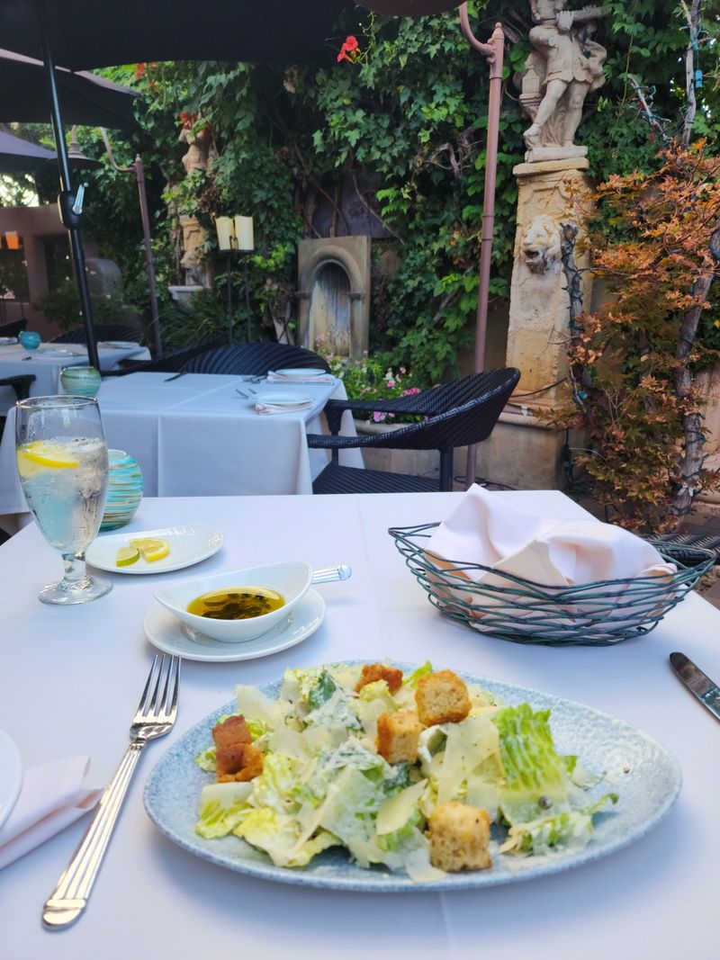 Outdoor Patio Seating With Red Rock Views