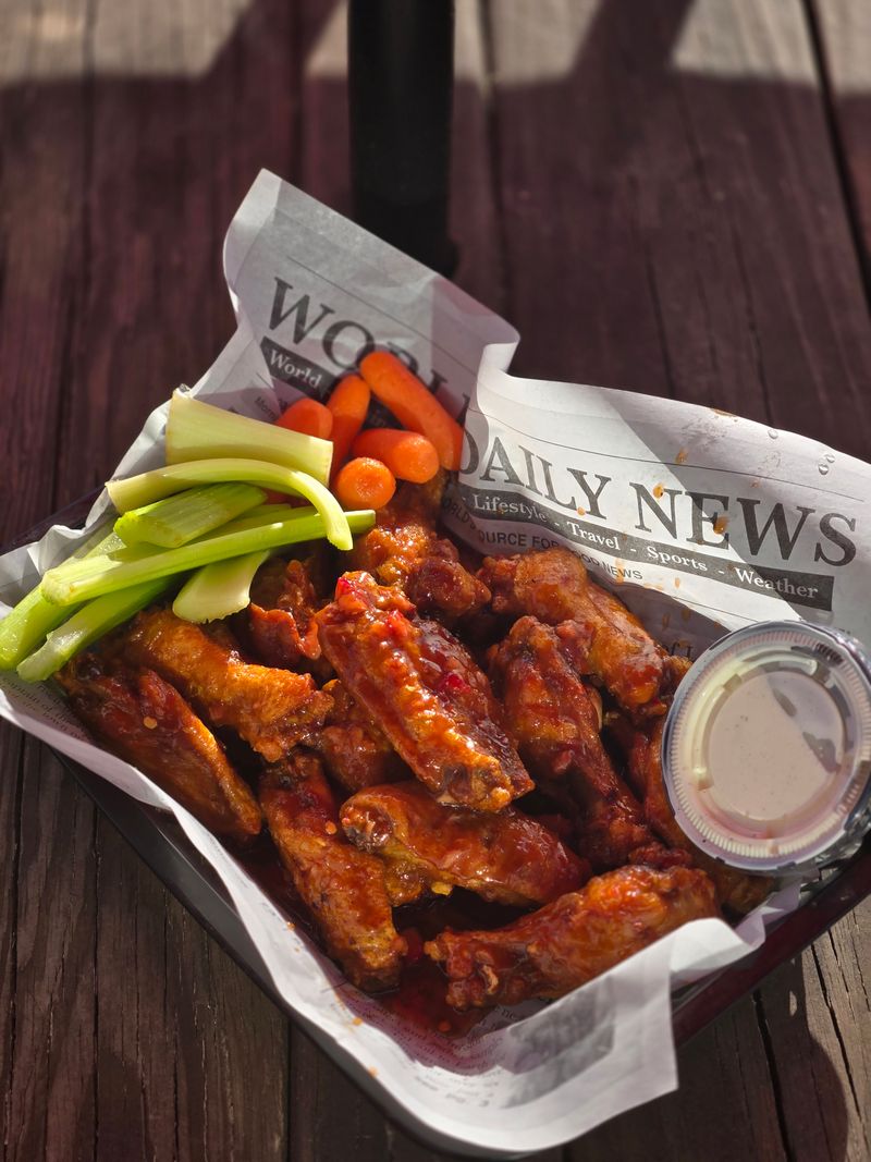 Wings That Opened During a Snowstorm for One Fan