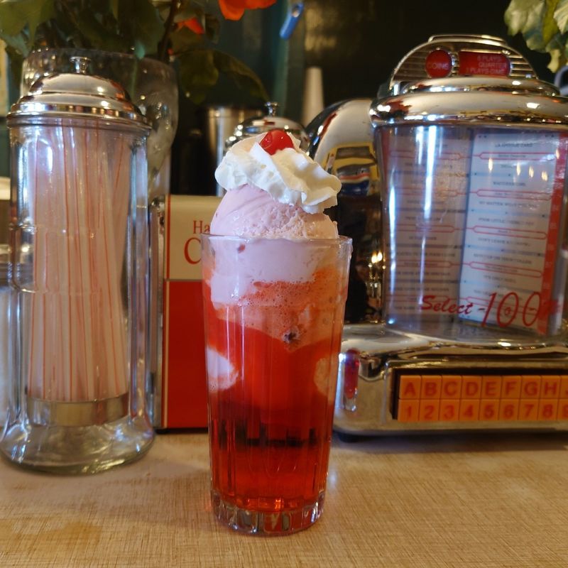 Fizzy Floats On Ice Cream Soda Day