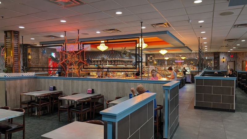 Lobster Shows Up On A Buffet