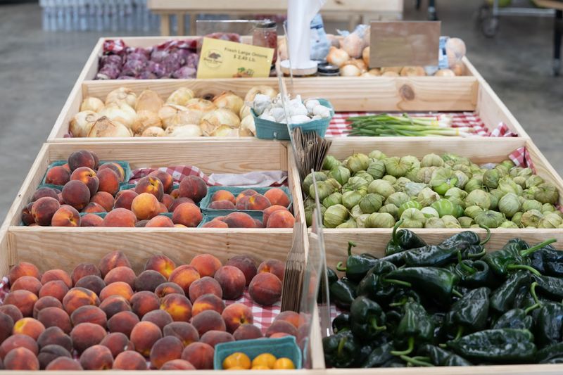 Local Farm Goods Fill The Shelves
