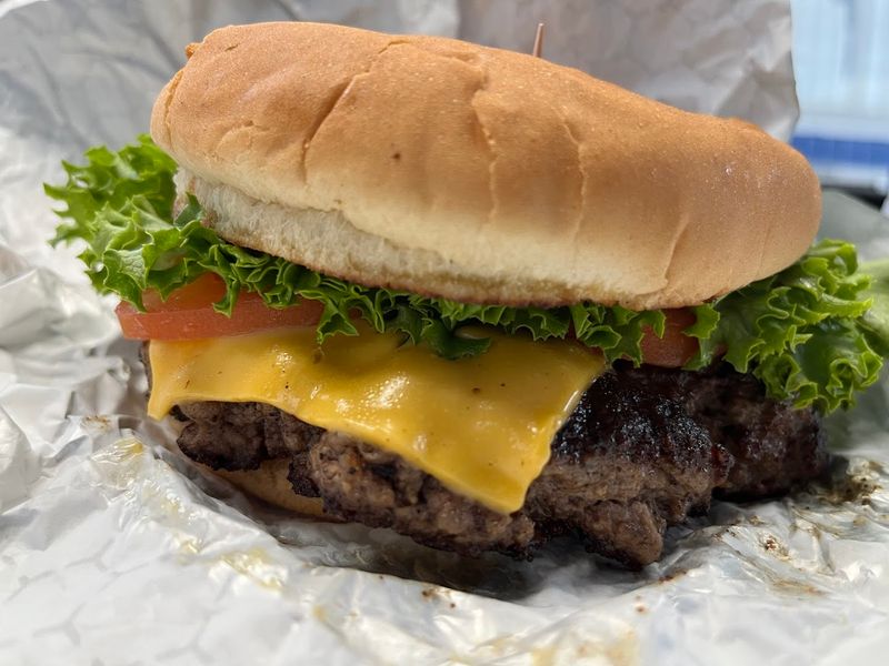 Classic Menu Anchored By Hubcap Burgers
