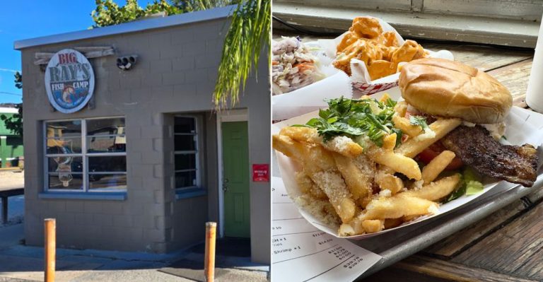 Locals Are Obsessed With The Famous Grouper Burgers At This Florida Favorite