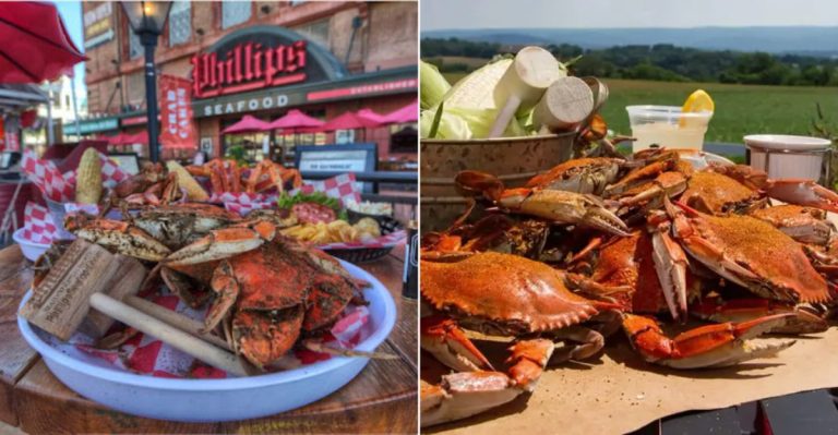 Locals Line Up Early At A Maryland Crab Deck Where Tables Disappear Fast