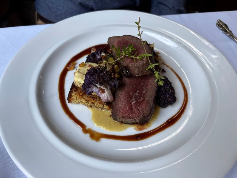 The Elk Striploin Is The Star Of The Menu
