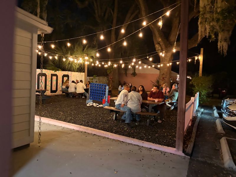 An Outdoor Space That Feels Like a Backyard Party