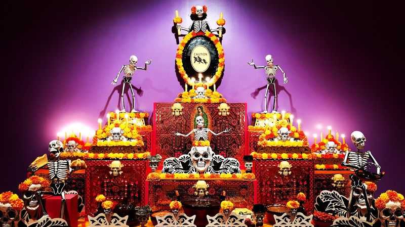 The Dia De Los Muertos Exhibits Are Legendary