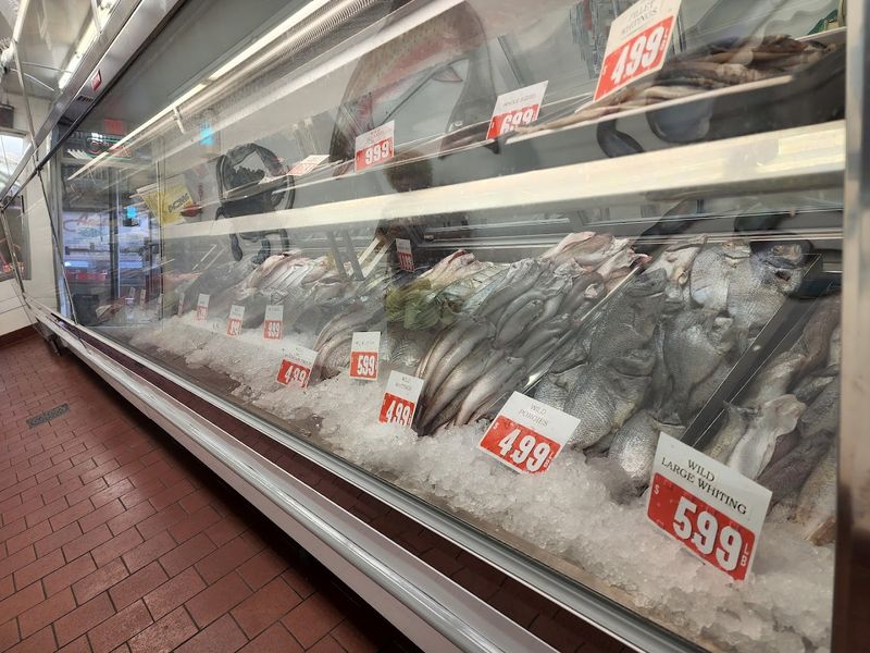 Fresh Seafood Displayed On Ice Every Single Day