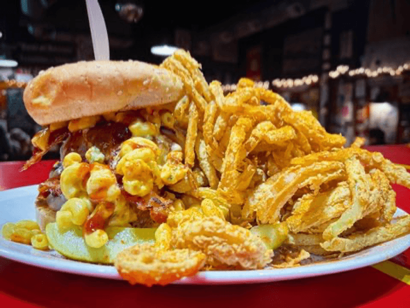 Massive Burgers That Defy Gravity