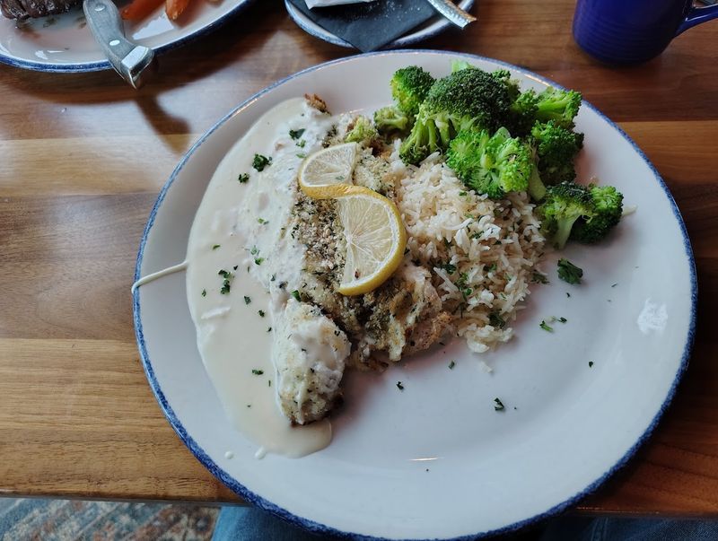 Parmesan Herb-Crusted Walleye Is the Real Star of the Menu