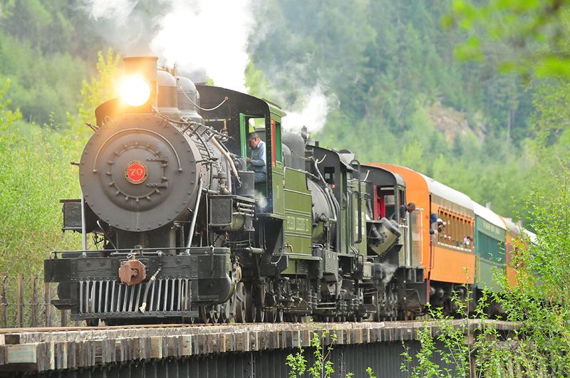 Locomotive No. 70 and the Hiss of Real Steam
