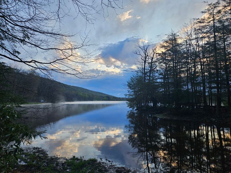 Locust Lake State Park Campground, Barnesville, Pennsylvania