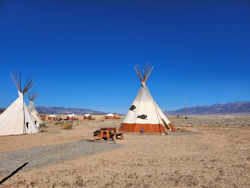 Lodging That Ranges From Rustic Rooms To Yurts And Tipis