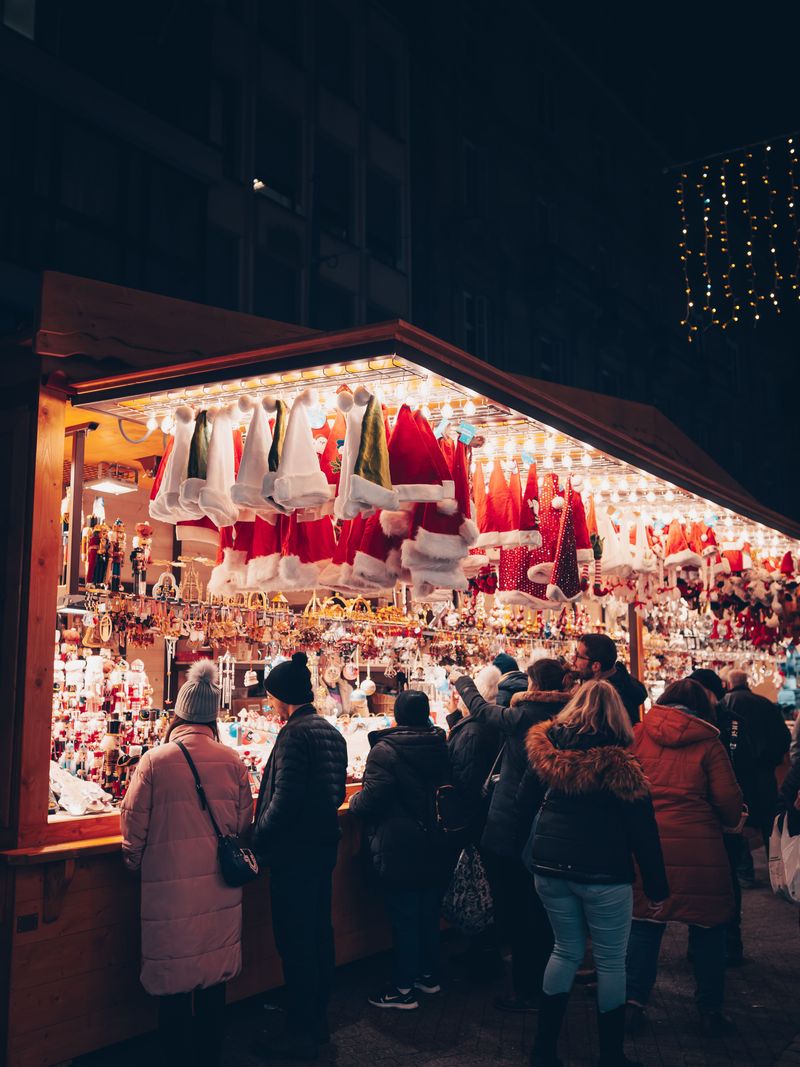 Logan Street Leads To The Christmas Chalets