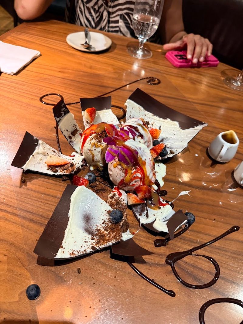 La Bomba Dessert Is Pure Theater