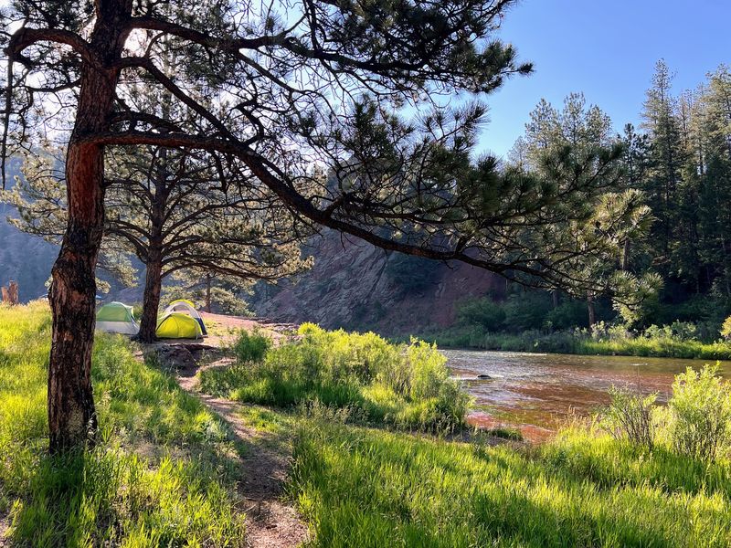 Lone Rock Campground - South Platte River
