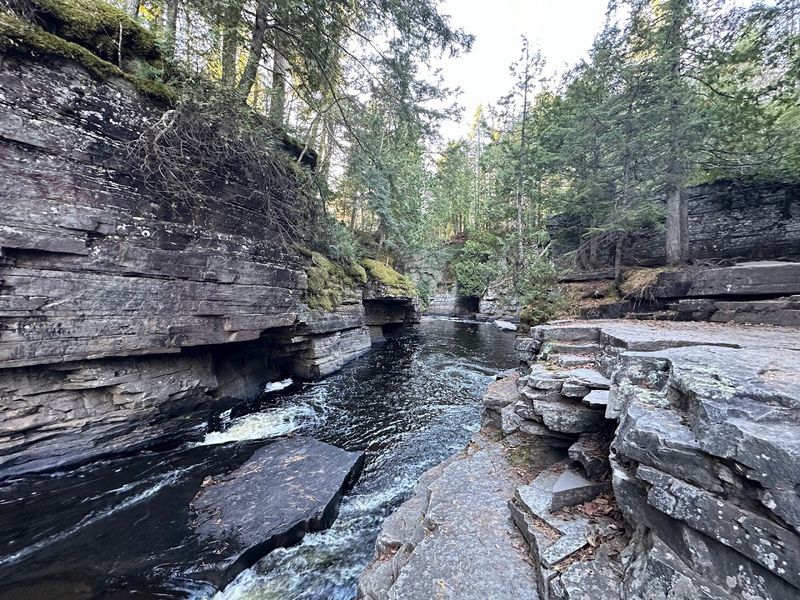 Look At The Gorge As Much As The Waterfall