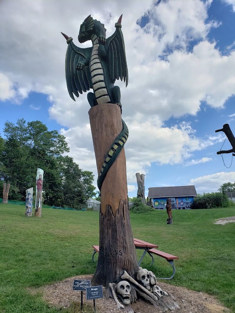 Treat The Carvings Like Art, Not Playground Equipment