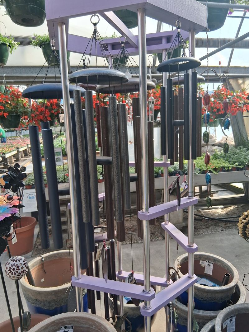 Look Up At The Hanging Baskets