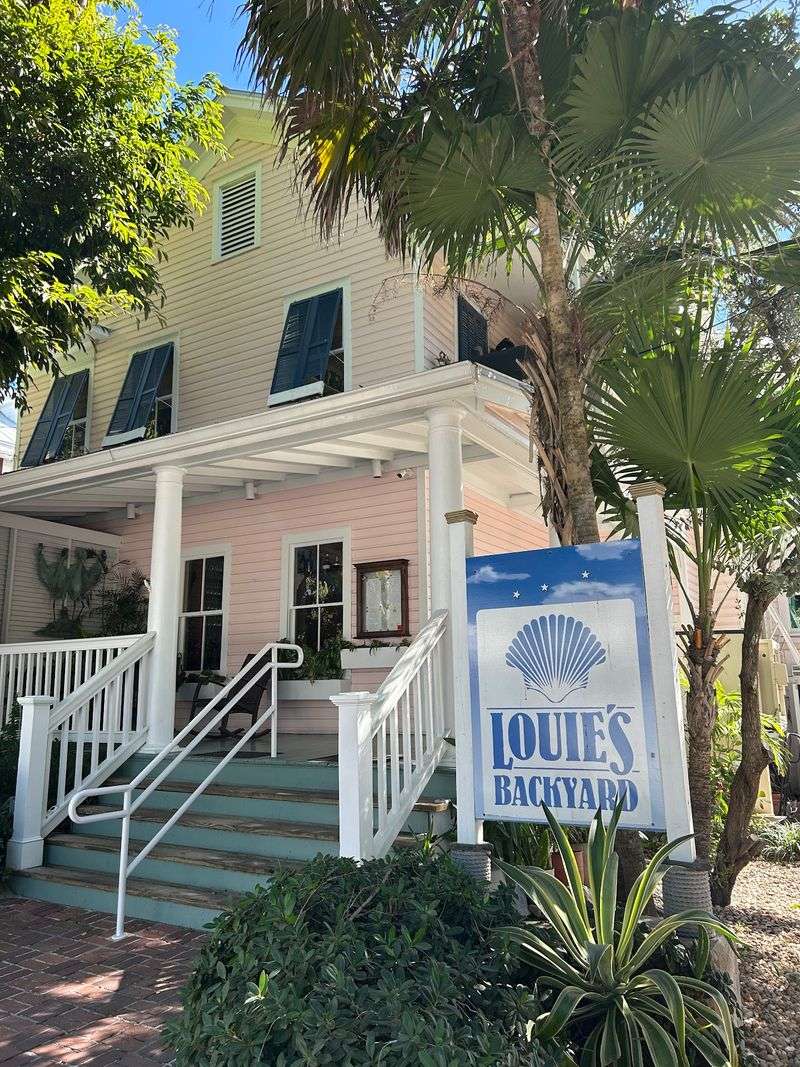 Louie's Backyard, Key West