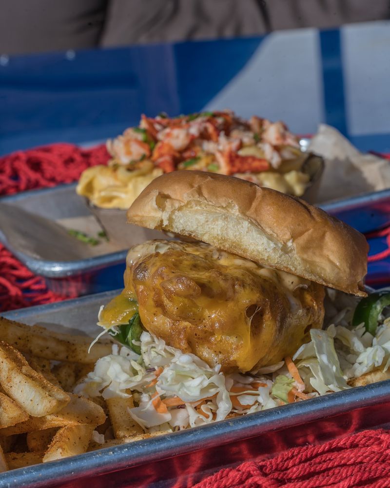 Maine's Lobster Roll Burger