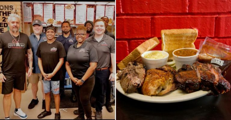 Louisiana’s Riverside BBQ Spot That Locals Swear Smokes Ribs Straight Out Of Tradition