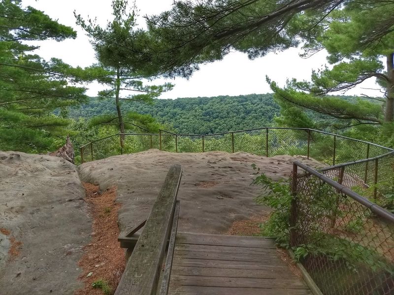 Seneca Point Overlook, Cook Forest State Park, Clarion County, Pennsylvania