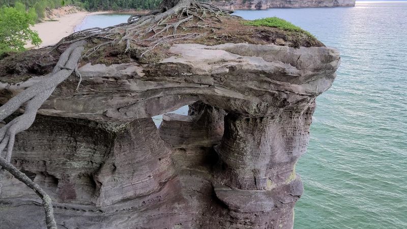 Pictured Rocks National Lakeshore Sand Point Trail Area