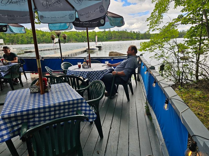 Lunch With A Sebago Lake View