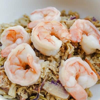 simple yet flavorful Shrimp Egg Roll Bowl
