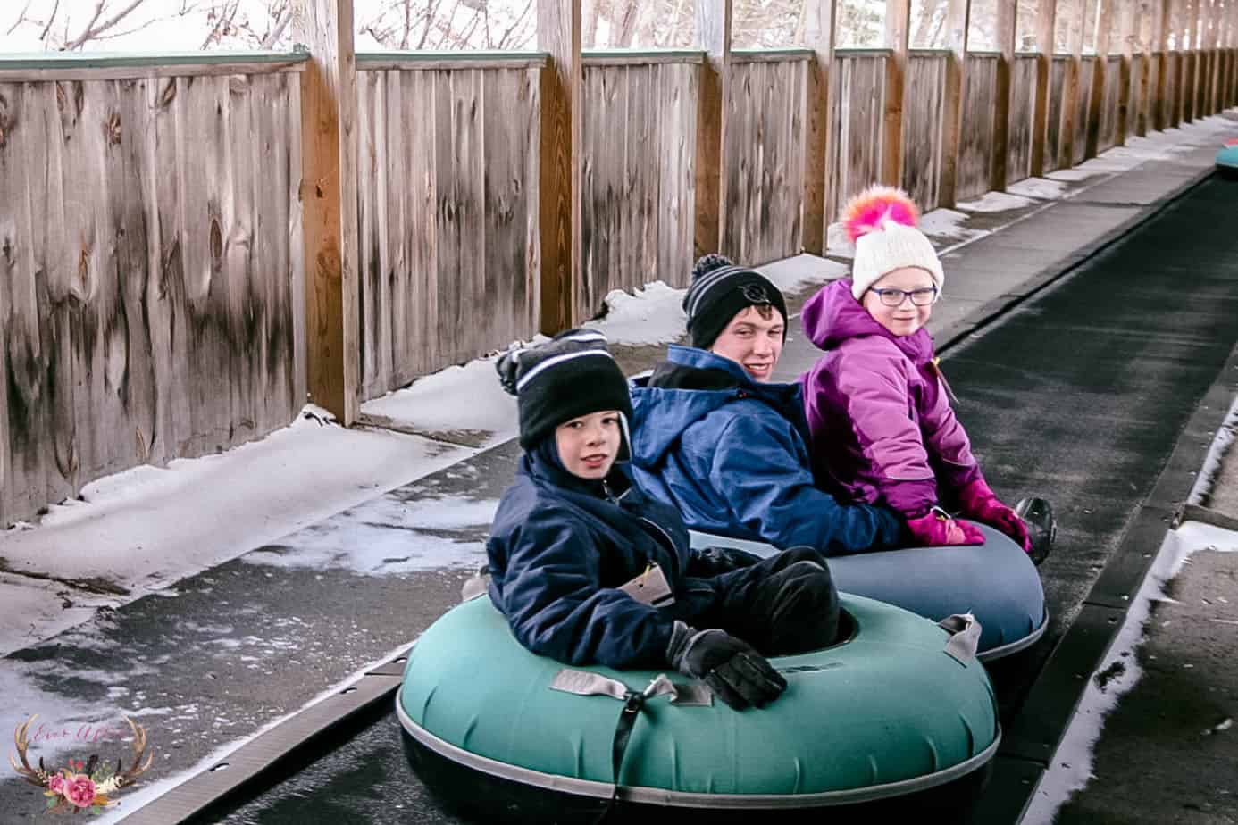 snow tubing