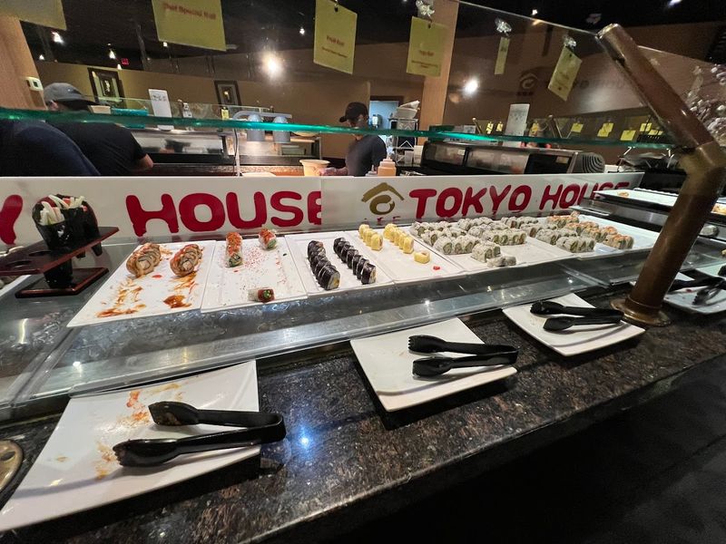 Wide Variety Of Sushi Rolls Nigiri And Sashimi Choices