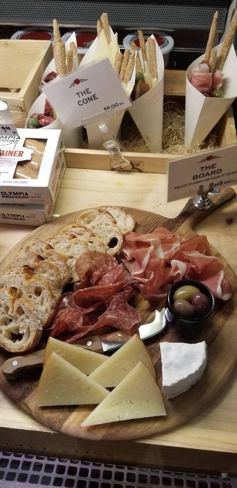 Made-to-Order Charcuterie Cones