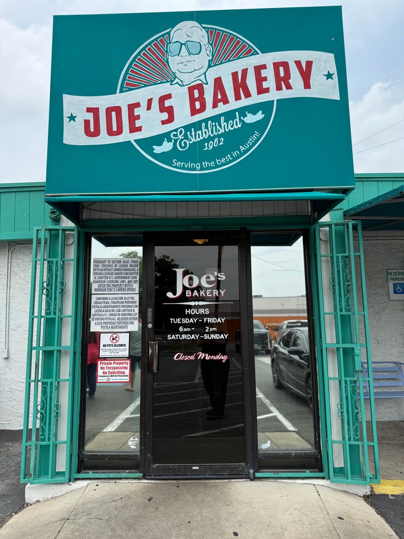 Joe’s Bakery And Coffee Shop, Austin, Texas