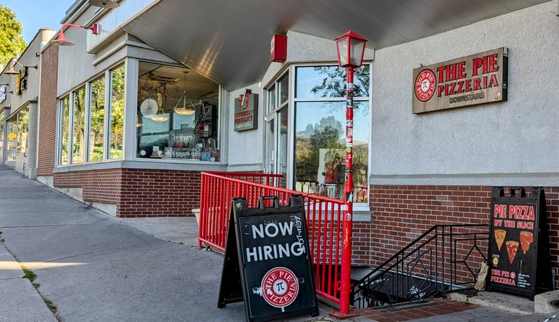 The Pie Pizzeria Underground Location