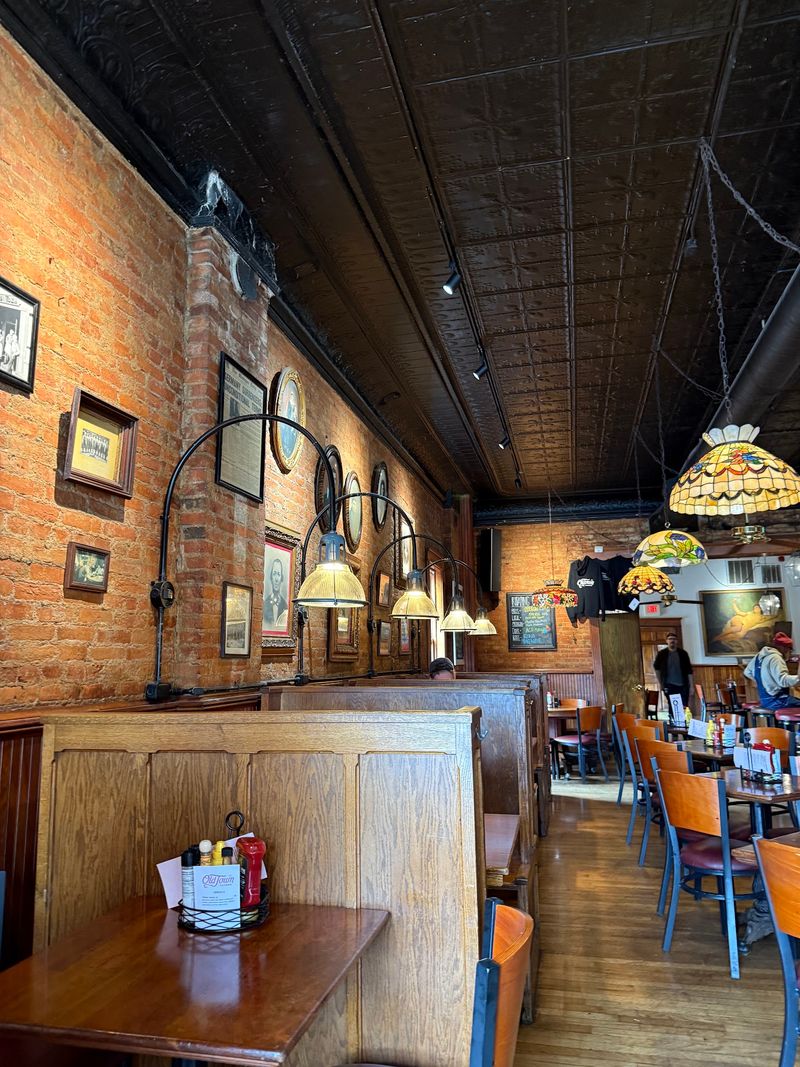 Main Street Means The Tavern Is One Block Away