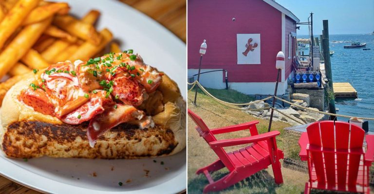 Maine’s Humble Dockside Shack Serving The Lobster Roll Of A Lifetime