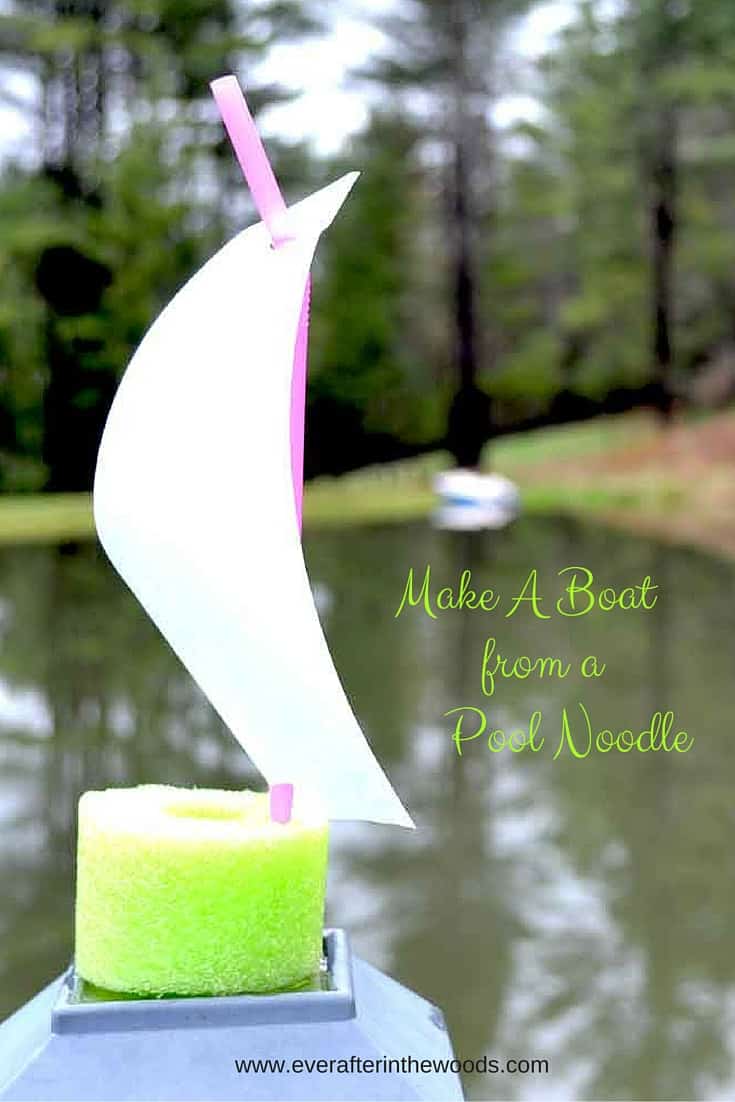 How I Made A Boat Using A Pool Noodle + Contest