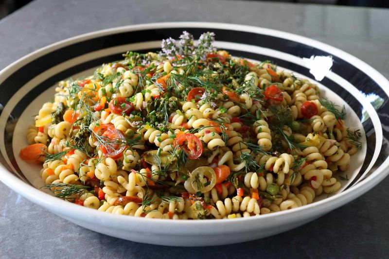 Overnight Pasta Salad