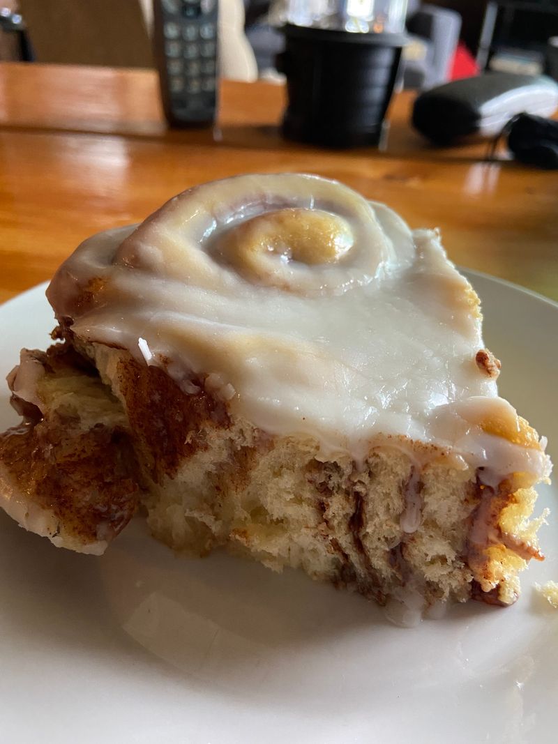 Cinnamon Rolls Sell Themselves