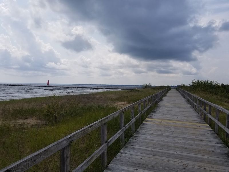 Manistique Boardwalk And River Walk