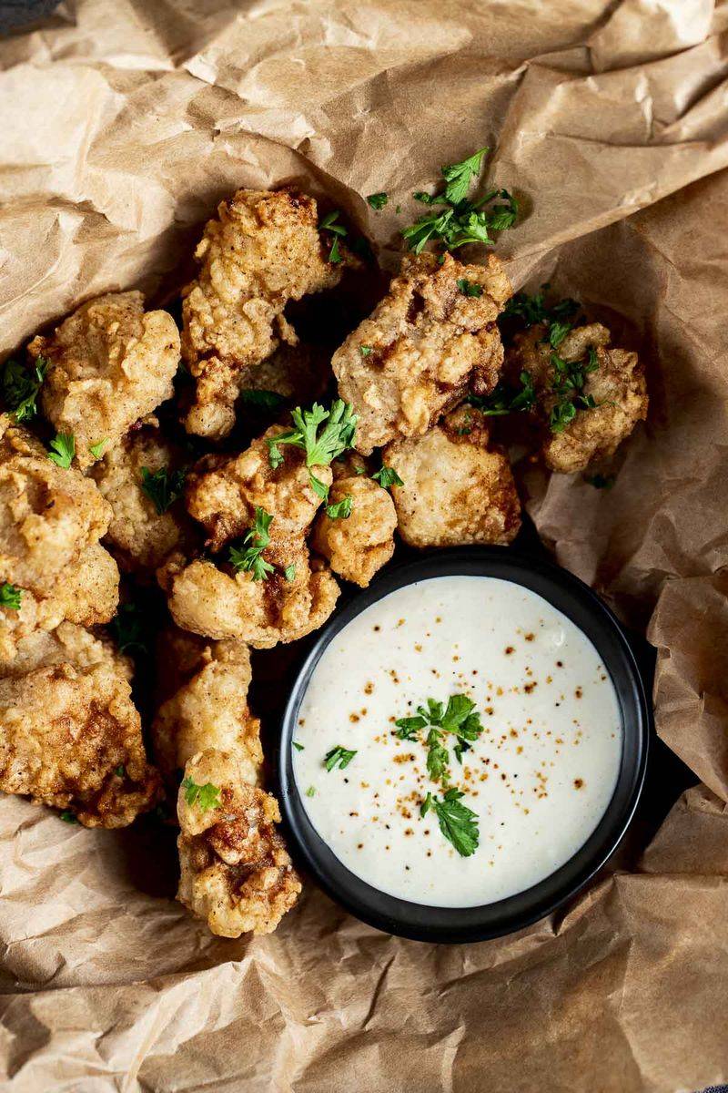 Fried Alligator Bites