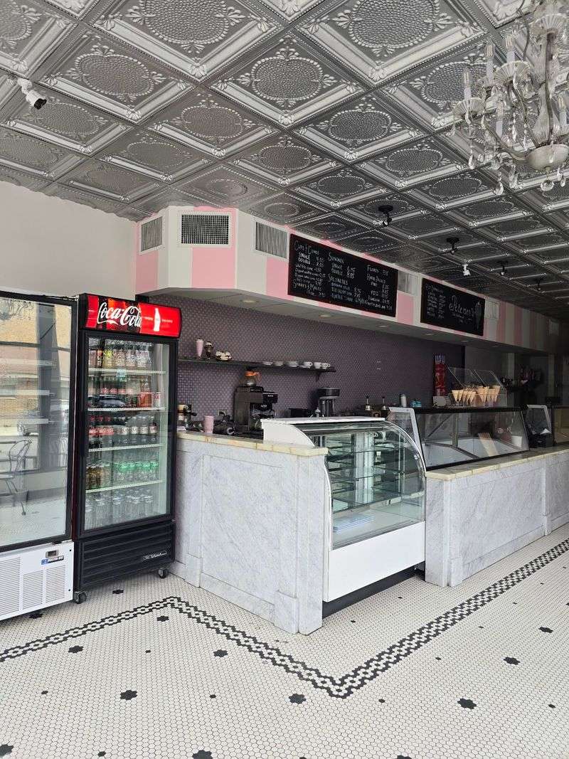 Marble, Tin, And Checkered Tile