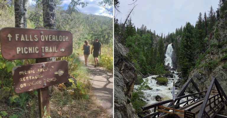 March Snowmelt Makes This Colorado Waterfall Trail Absolutely Magical