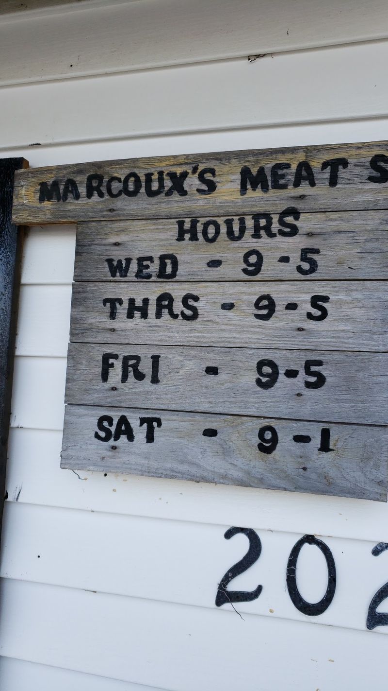 Marcoux Meat Shop, Sidney