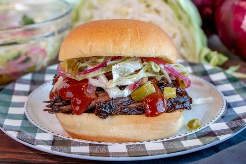 Texas' Brisket Sandwich