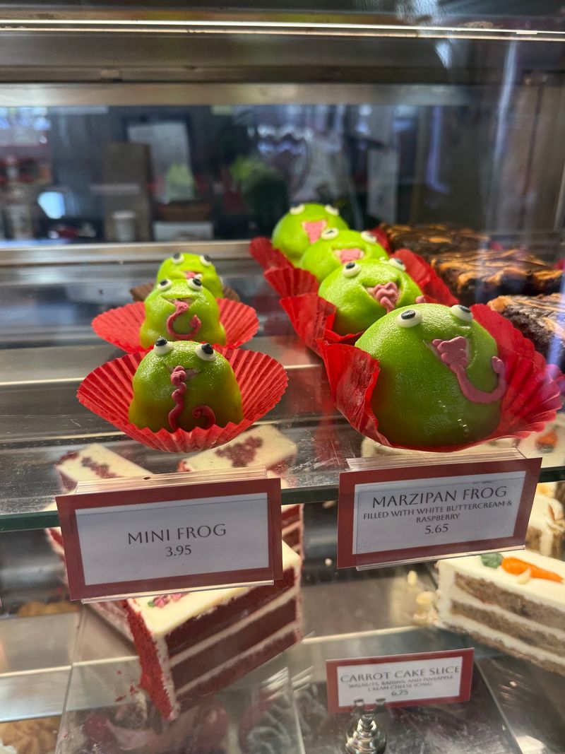 Marzipan Frogs and Princess Cakes